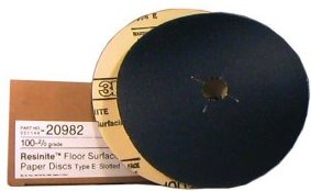 3M 100 G 7"X 7/8 SANDPAPER DISC