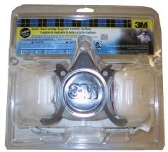 3M6211 RESPIRATOR ASSEMBLY MED.