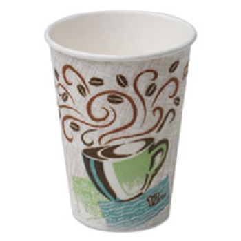 Hot Paper Cups 12 Oz Design