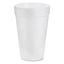 16 Oz Wht Tall Foam Cup 1000/cs