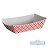 Food Tray 1-lb Red