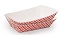 Food Tray 2-lb Red