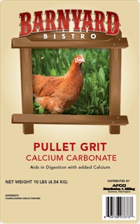 BARNYARD BISTRO PULLET GRIT 10#