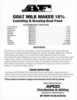 AF PREMIUM GOAT 16% 50#