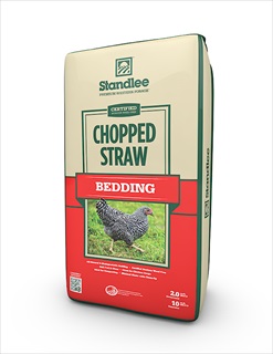 ST CERT CHOPPED STRAW 25# 10CF