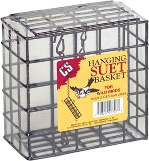 CS DOUBLE SUET WIRE BASKET