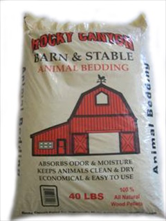 ROCKY BARN & STABLE BEDDING 40#