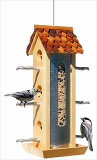 PP SEED FEEDER 2# TIN JAY WD