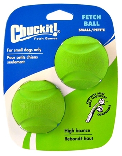 CHUCKIT FETCH BALL SM 2PK