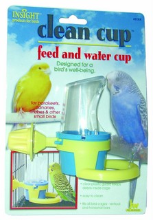 JW CLEAN CUP FEEDER WATER CUP SM