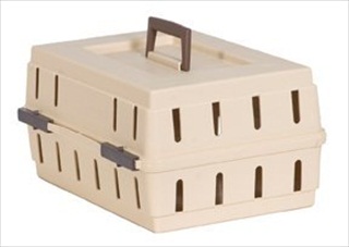 PETM CABIN KENNEL SOLID TOP *