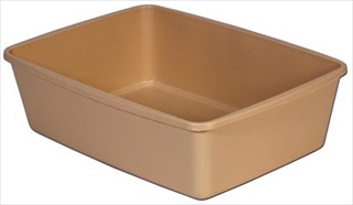 PETM LITTER PAN W/MICROBAN JUMBO