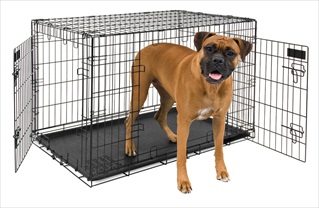 PETM 2 DOOR TRAIN 38" KENNEL