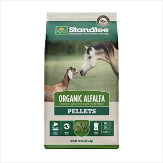 ST ORG ALFALFA PELLETS 40#