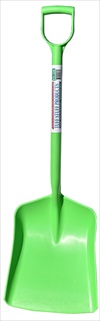 TUFF HD PLASTIC SHOVEL GREEN