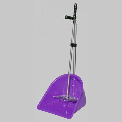 TUFF MANURE SCOOP RAKE PURPLE