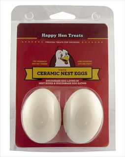 HAPPY HEN NEST EGGS WHITE