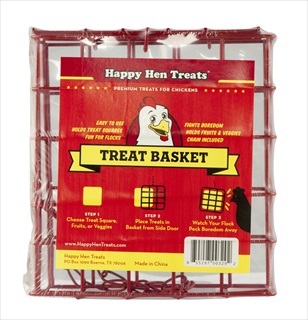 HAPPY HEN TREAT SQUARE BASKET