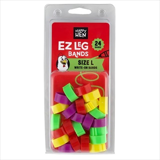 HAPPY HEN EZ LEG BANDS LARGE