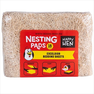 HAPPY HEN NESTING PADS 15PK