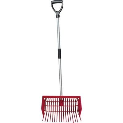 TUFF SQ BASKET BARN FORK RED