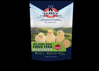 KALMBACH 18% MED CHICK START 10#