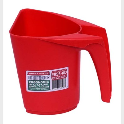 TUFF ERGO SCOOP LRG 8 CUP RED