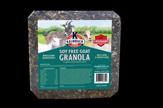 KALMBACH GOAT GRANOLA 20# BLOCK