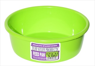 TUFF FEED PAN 5QT LIME