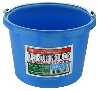 TUFF ROUND BUCKET 2G SKY BLUE