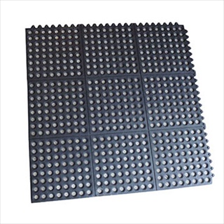 BUFFALO 3X3 INTRLCKNG RUBBER MAT