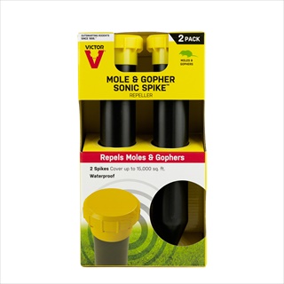 VICTOR MOLE & GOPHER SPIKES 2PK