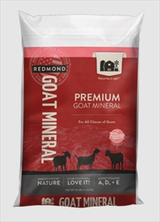 REDMOND GOAT MINERAL MIX 25#