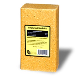 ROTOSALT SALT BRICK SULFUR 4#