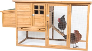 ASP CHICKEN COOP FLAT TOP
