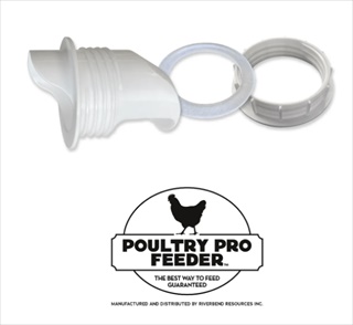 POULTRY PRO FEEDER SINGLE PORT