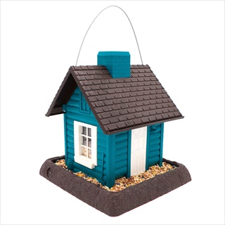 VC LAKESIDE CABIN BIRDFEEDER