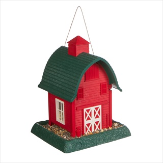 VC RED BARN BIRDFEEDER