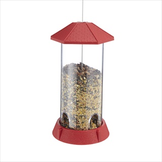 VC GAZEBO BIRDFEEDER RED