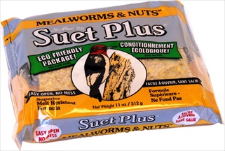 SUET PLUS MEAL WORMS & NUTS