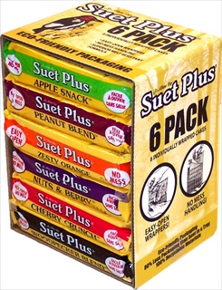 SUET PLUS 6PK VARIETY