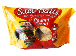 WS PEANUT BLEND SUET BALLS 4PK