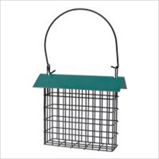 SE SINGLE SUET FEEDER W/ROOF GRN