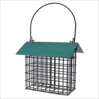 SE DOUBLE SUET FEEDER W/ROOF GRN