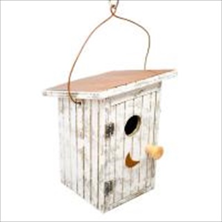 SE BIRDIO LOO WHITE BIRD HOUSE