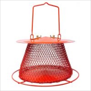 SE RED COLLAPSIBLE MESH FEEDER