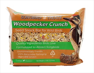 WS WOODPECKER CRUNCH SEED BAR LG