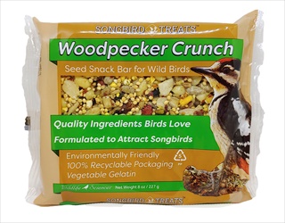 WS WOODPECKER CRUNCH SEED BAR SM