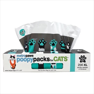 MET POOPY PACKS FOR CATS SEAFOAM