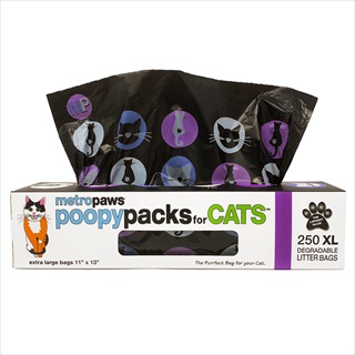 MET POOPY PACKS FOR CATS PURPLE